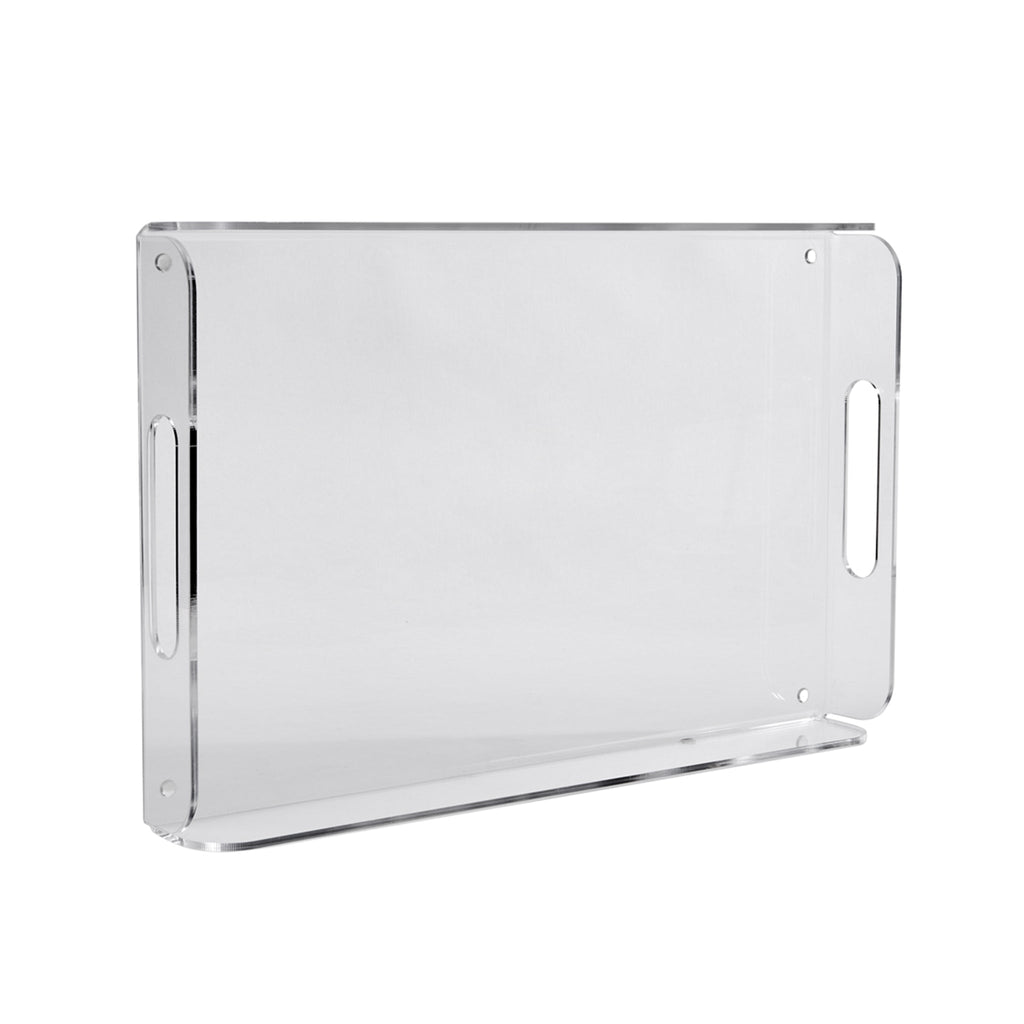 Acrylic Handled Tray - 16.5" x 10.5"