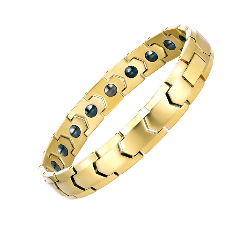 Stainless Steel Magnetic Therapy Jewelry Bracelet