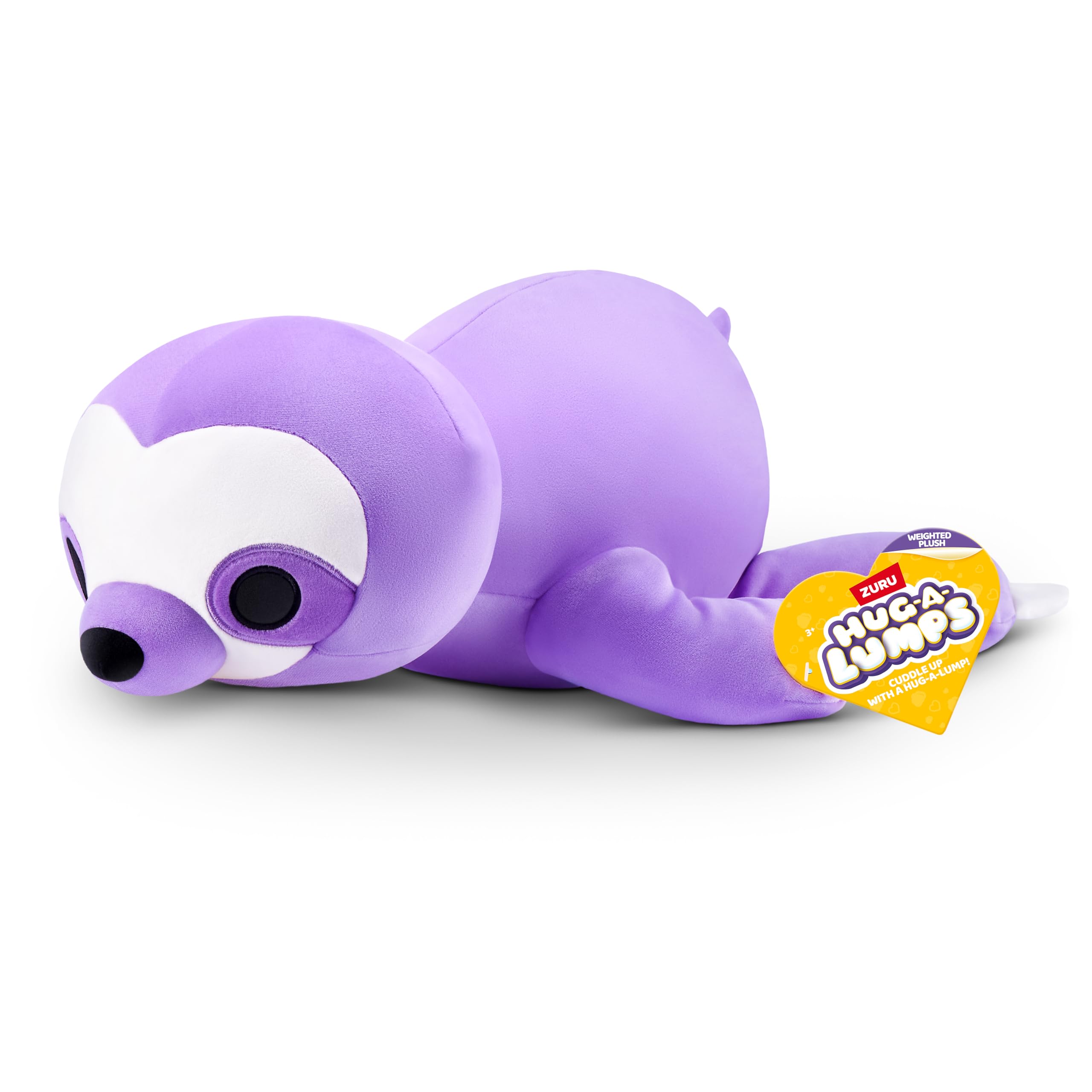 Hug-A-Lumps Sloth(Sydney) Weighted Plush 3.3 Lbs Cuddly Squishy Comfort Plush Anti-Stress by ZURU