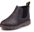 Color: Gray, Size: 22-Single shoes, style:  - Non-slip boots England boots