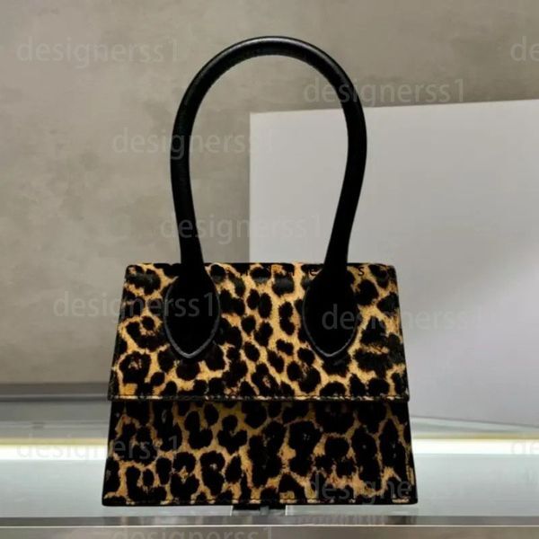 Color: #4-17cm - Leopard Shoulder Bag High Quality Designer Luxurys Underarm Bags Fashion Beads Messenger bag Famous Brand Clutches Purses And Handbags 11a