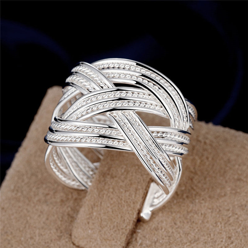 Geometric Open Ring - Wholesale Women's Jewelry