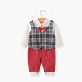 Color: Dark Grey, Size: 59cm - Baby clothing jumpsuit