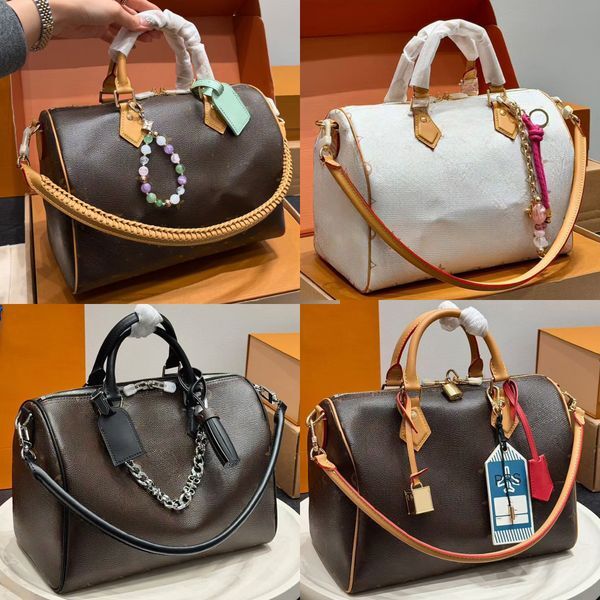 Color: Champagne - black flower shoulder bag Coin Purses wallet Designer Bag Women Tote Bag Purs Handbag Pillow Zipper 30cm 25cm Shoulder Bag