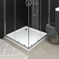 Square ABS Shower Base Tray White 31.5"x31.5