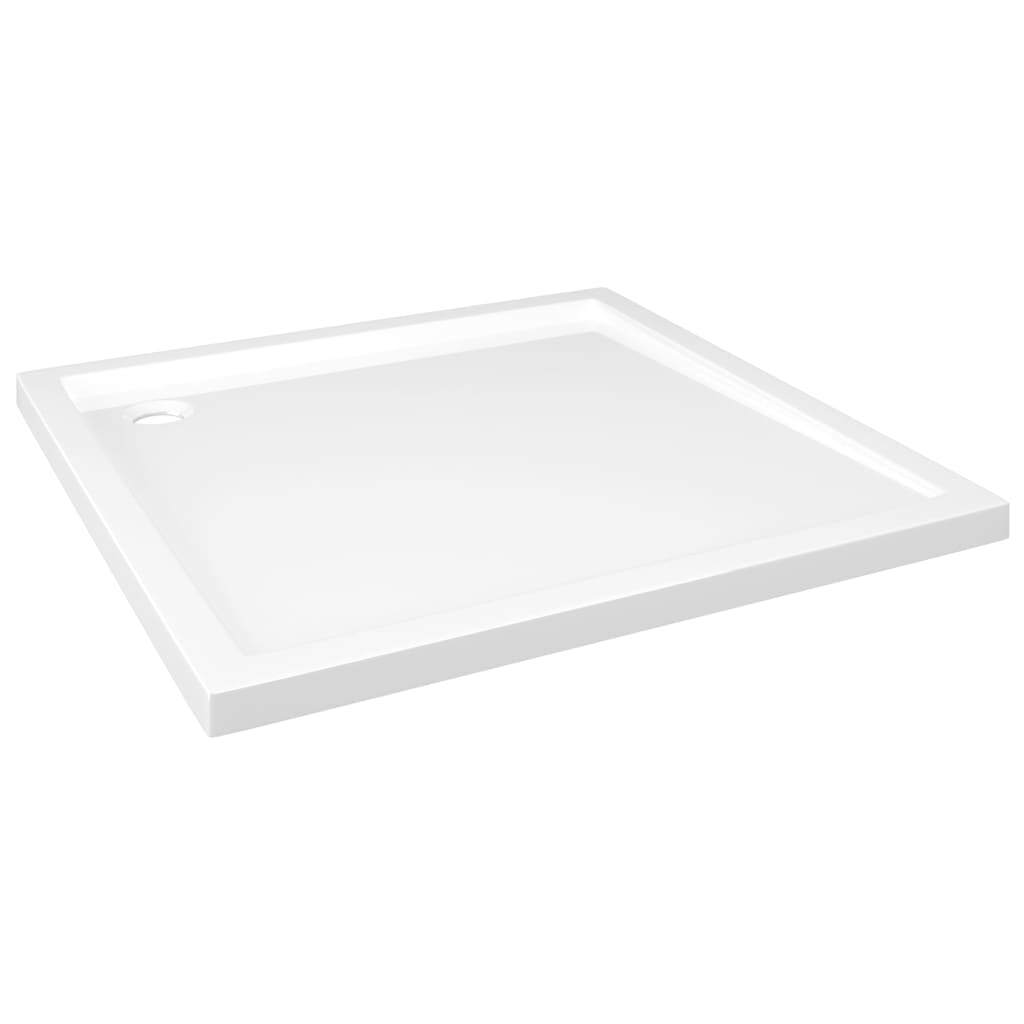 Square ABS Shower Base Tray White 31.5"x31.5