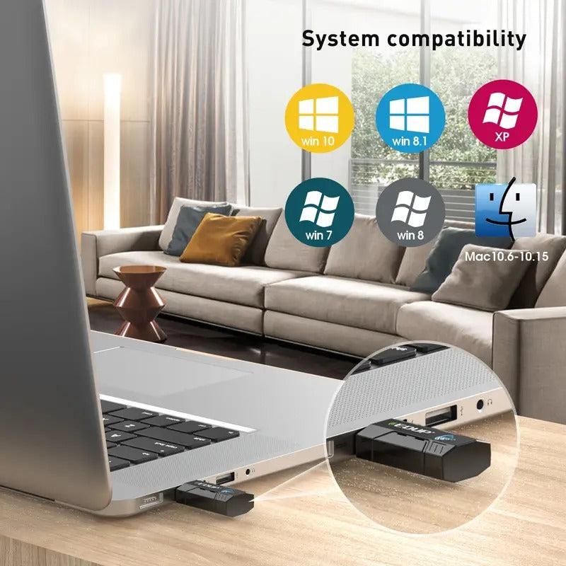 EDUP AC1300Mbps USB WiFi Adapter for PC and Laptop