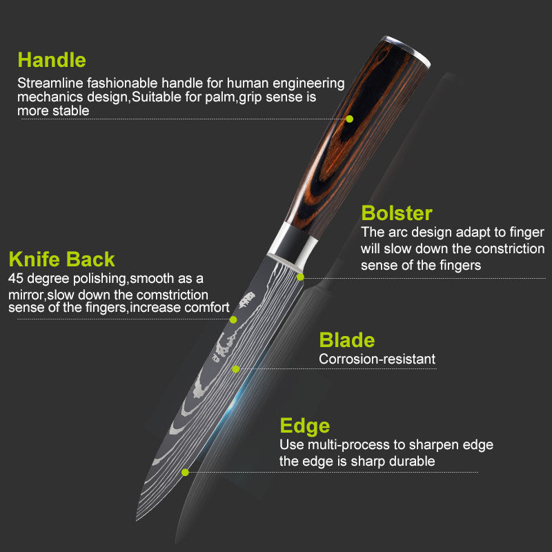 Damascus Elite Chef Knives