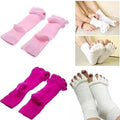 Color: White - SPAmper Me Therapeutic Socks In 6 Colors
