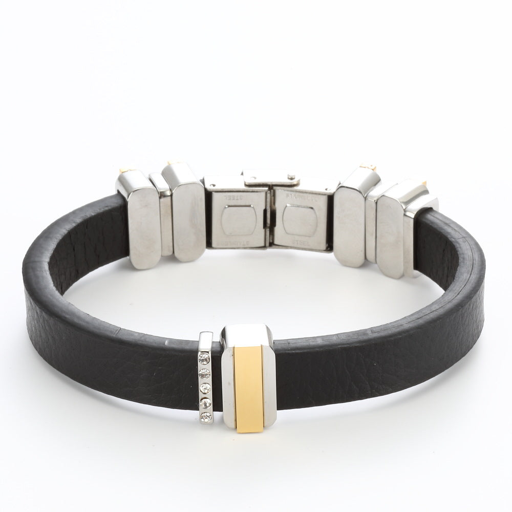 Punk Jewelry Diamond Bead Bracelet