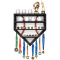 Champion Display Wall Mount Baseball & Ring Holder