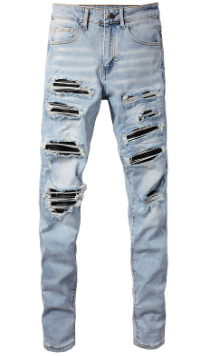 Women's High Street Ripped Denim Jeans