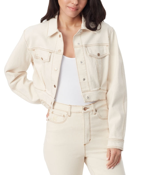 Women's Gloria Vanderbilt x Christian Siriano Cropped Denim Trucker