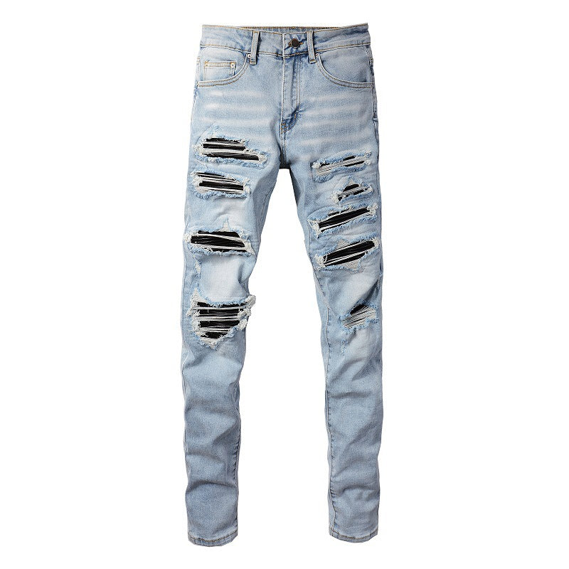Women's High Street Ripped Denim Jeans