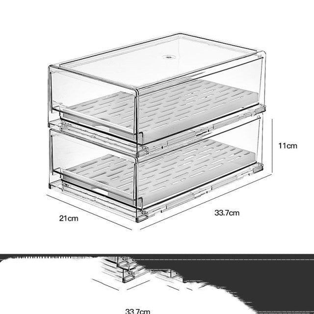 Refrigerator Side Door Storage Box Organizer