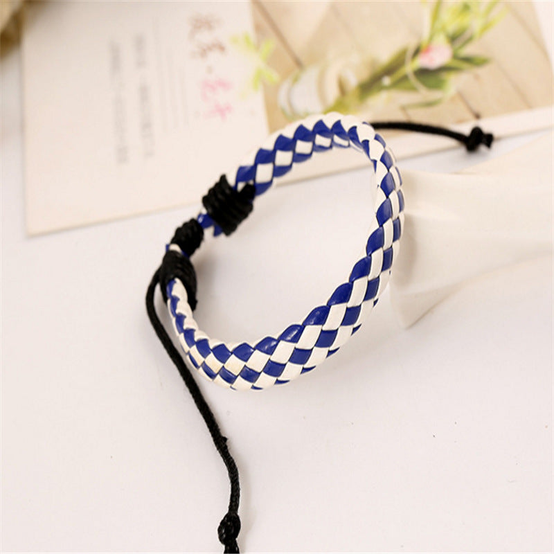 Korean PU Braided Bracelet Jewelry