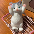 Cute Cat DIY Squeeze Toy Cat Squeeze Toys Cat Squishies Stress Ball Cute Cat Taba Squishy Toy Cat Squishy 8 Inch Cat Squeeze Toys Cute Kawaii Squishies Simulation Cats Doll Toys Cute Kitty Toys