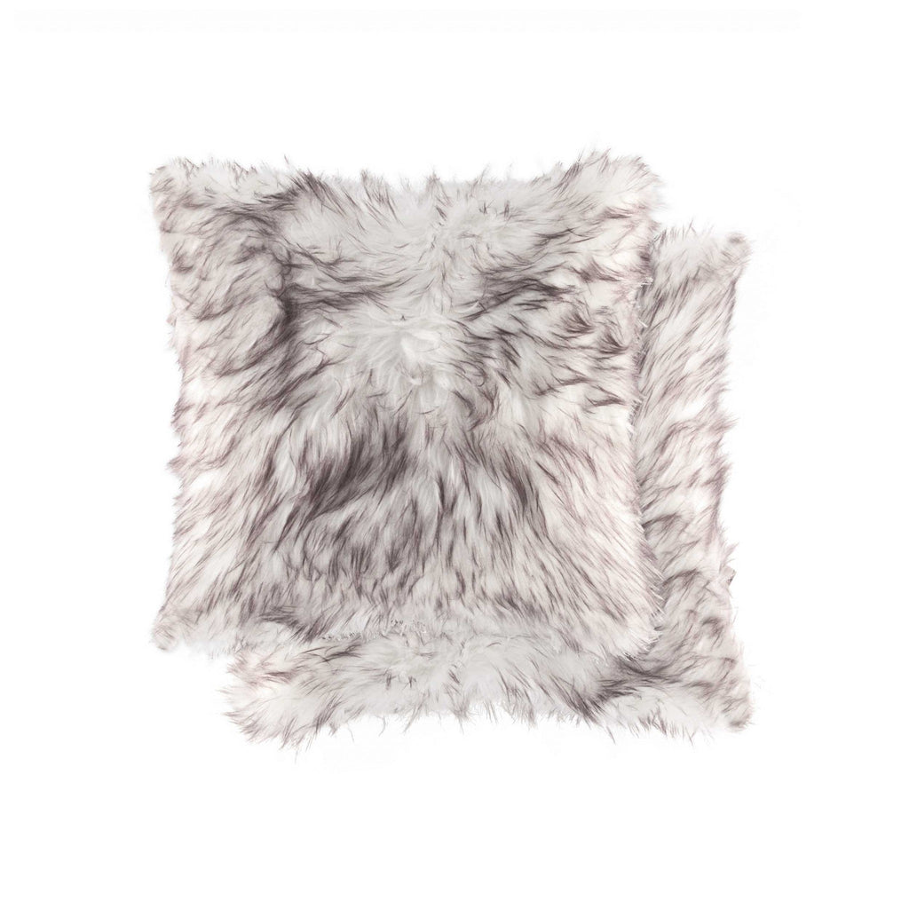 18inches x 18inches x 5inches Gradient Chocolate Faux  Pillow 2 Pack
