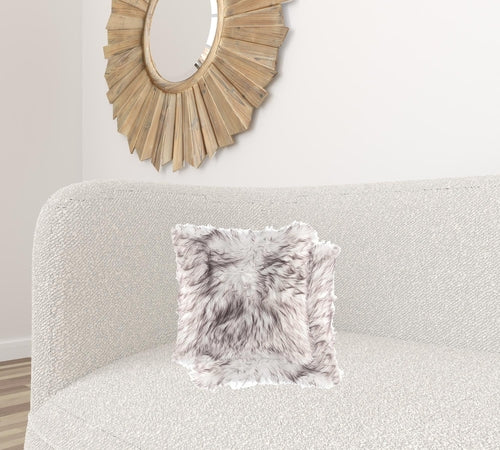 18inches x 18inches x 5inches Gradient Chocolate Faux  Pillow 2 Pack