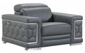 29" To 38" Sturdy Dark Gray Chair