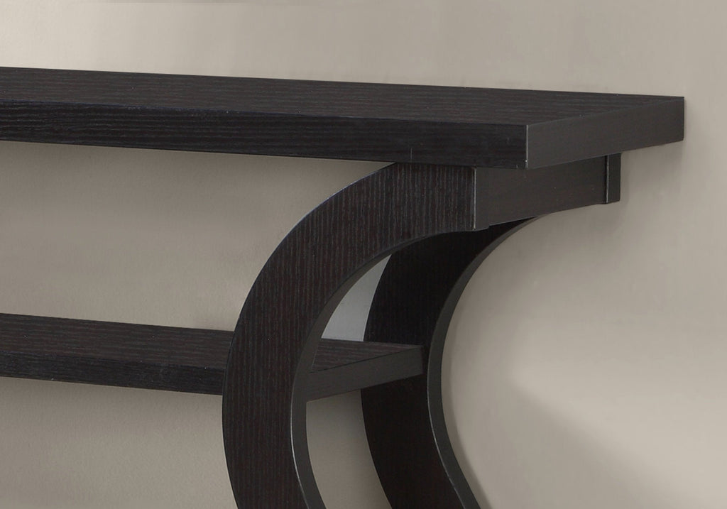 11.5inches x 47.25inches x 32inches Cappuccino Hollow Core Particle