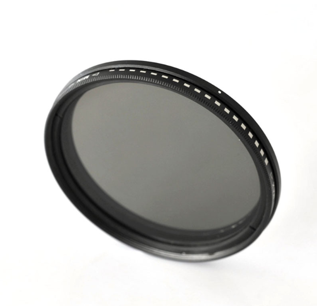 Adjustable ND Filter for Cameras - Multi-Caliber