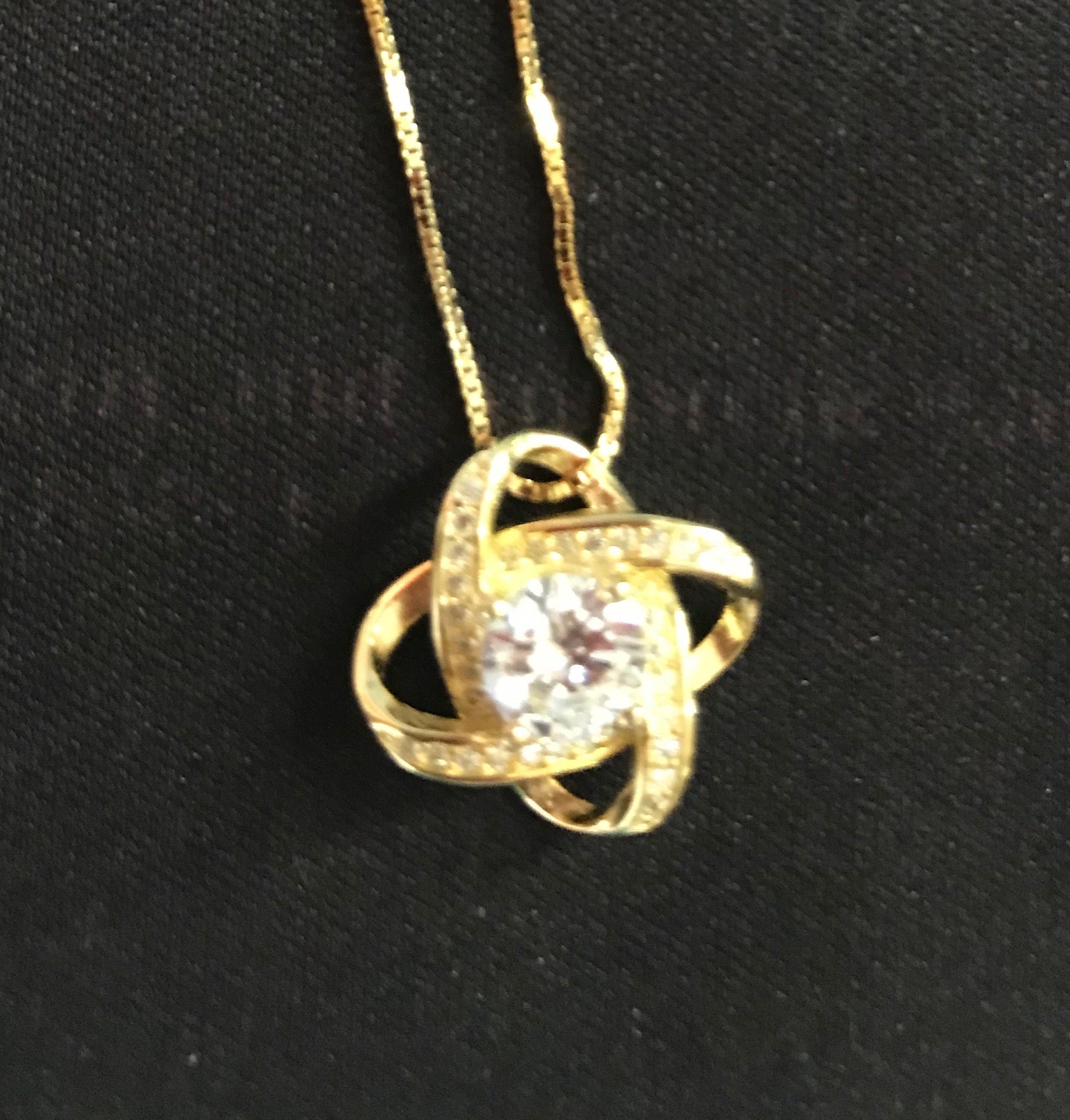Jewelry Set with Diamonds: Necklace, Bracelet, Earrings
