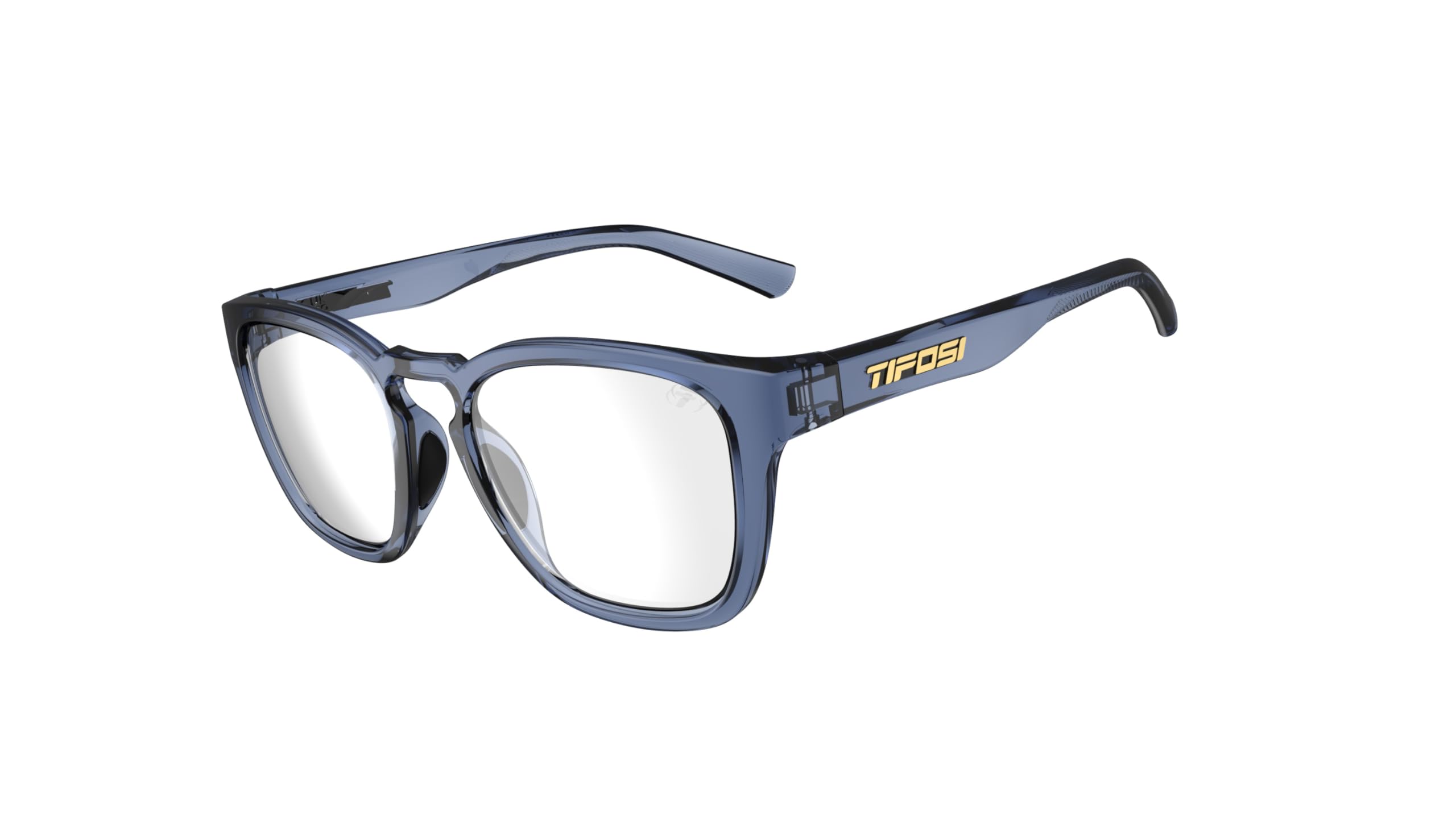 Tifosi Optics Smirk Reader Glasses (Crystal Denim 1.5 x)
