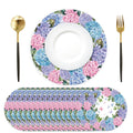 Floral Bloom Paper Placemats 50 Set for Events