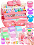 Jimcii Make Your Own Nano Tape Bubble Kit Nano Tape Bubble Squishy Maker Kit for Kids Nano Tape Bubbles