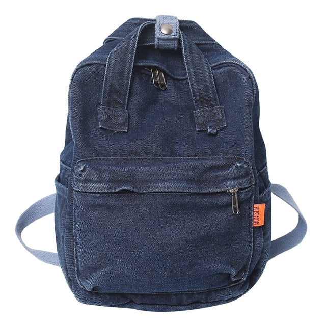 Cute Small Denim Backpacks for Women and Girls