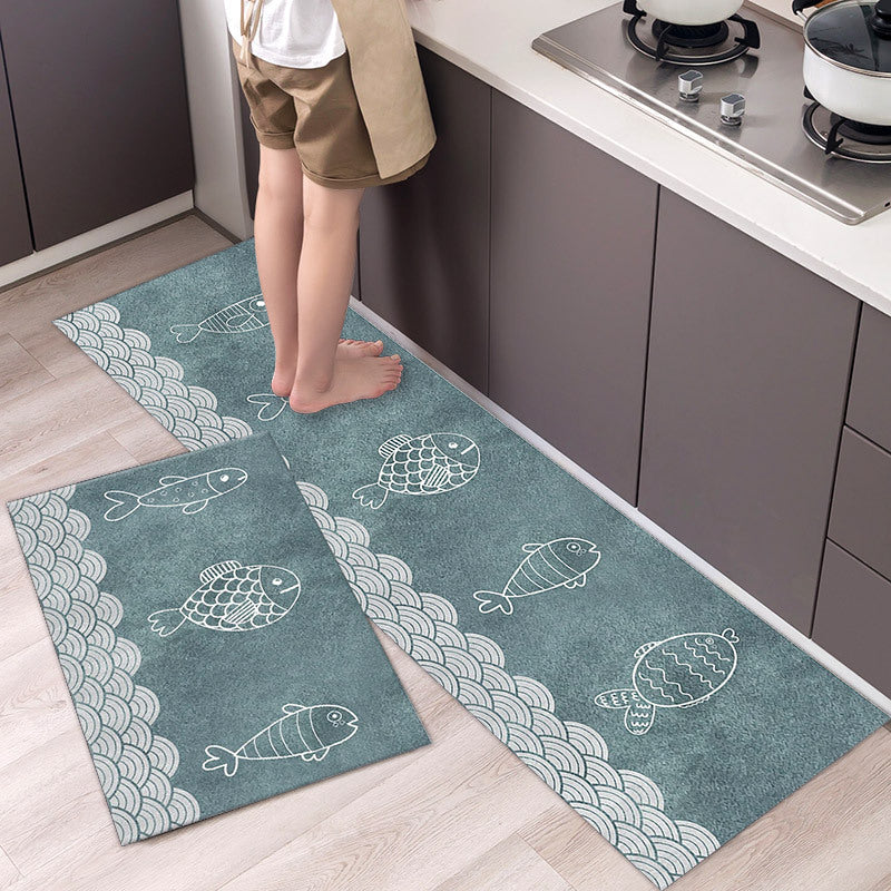 Contemporary Kitchen Comfort Mats