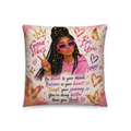 Vivid Print Comfort Pillow