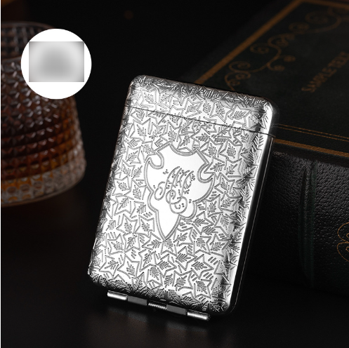 Luxury Vintage Engraved Cigarette Case for 16/20 Cigarettes