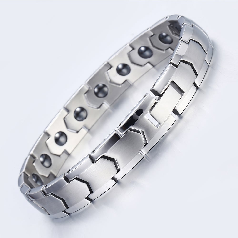 Stainless Steel Magnetic Therapy Jewelry Bracelet