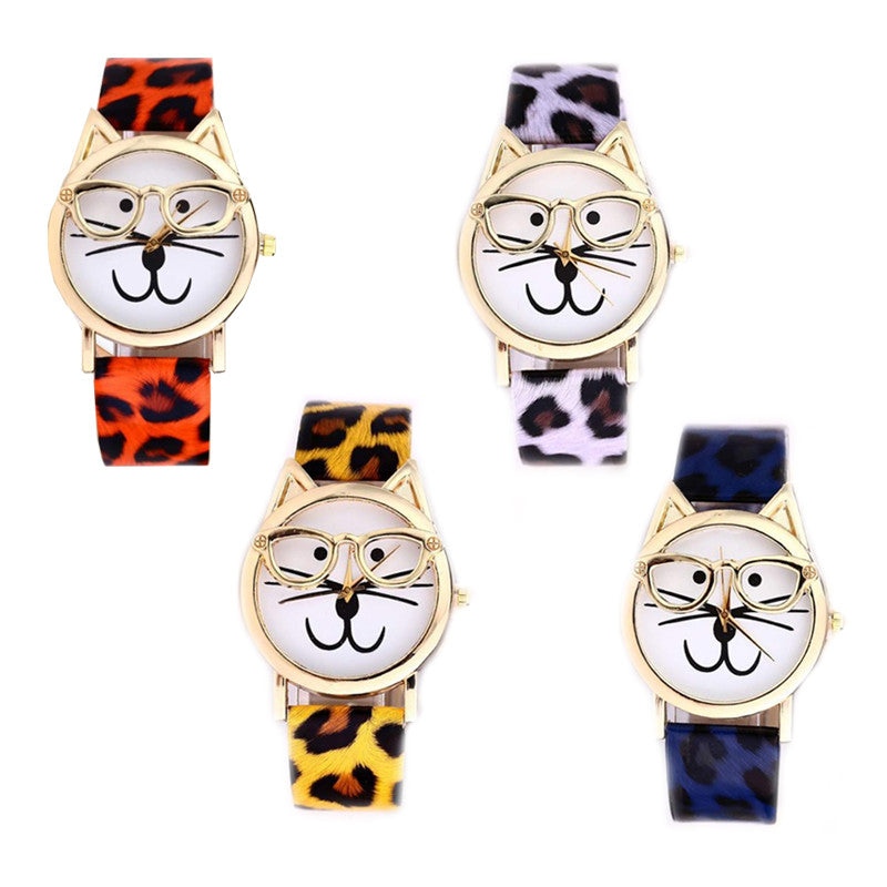 Wild Catzee Savvy Cat Watch