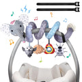 MONSTIME Musical Car Seat Toys Newborn Toys Stroller Toys Baby Toys 0-6 Months Infant Toys Baby Toys for Carseat Stroller Crib with Rattles Teether Baby Toys for 0 3 6 9 12 Boys Girls Enfants