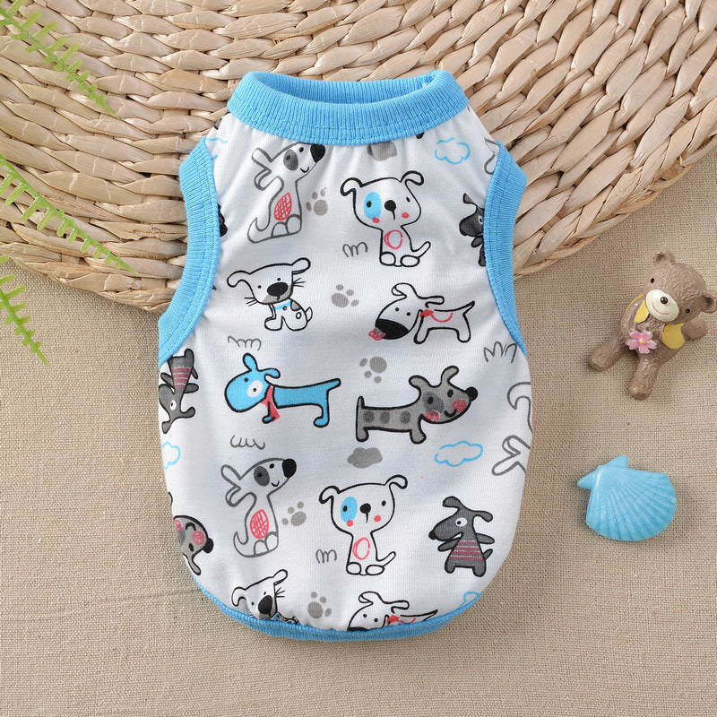Small Dog Blossom Vest