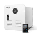 RV Tankless Water Heater, Instant Shower with 15 x 15 inches White Door and Remote Controller, 55000BTU Optimized Comfort Performance Hot Water, Ideal for RVers' Family Everyday Use