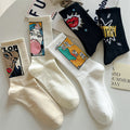 Trendy Autumn Winter Men's Couple Cotton Socks
