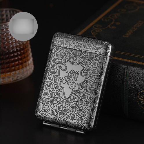 Luxury Vintage Engraved Cigarette Case for 16/20 Cigarettes