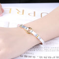 925 Silver Plated Colorful Women's Bracelet Jewelry