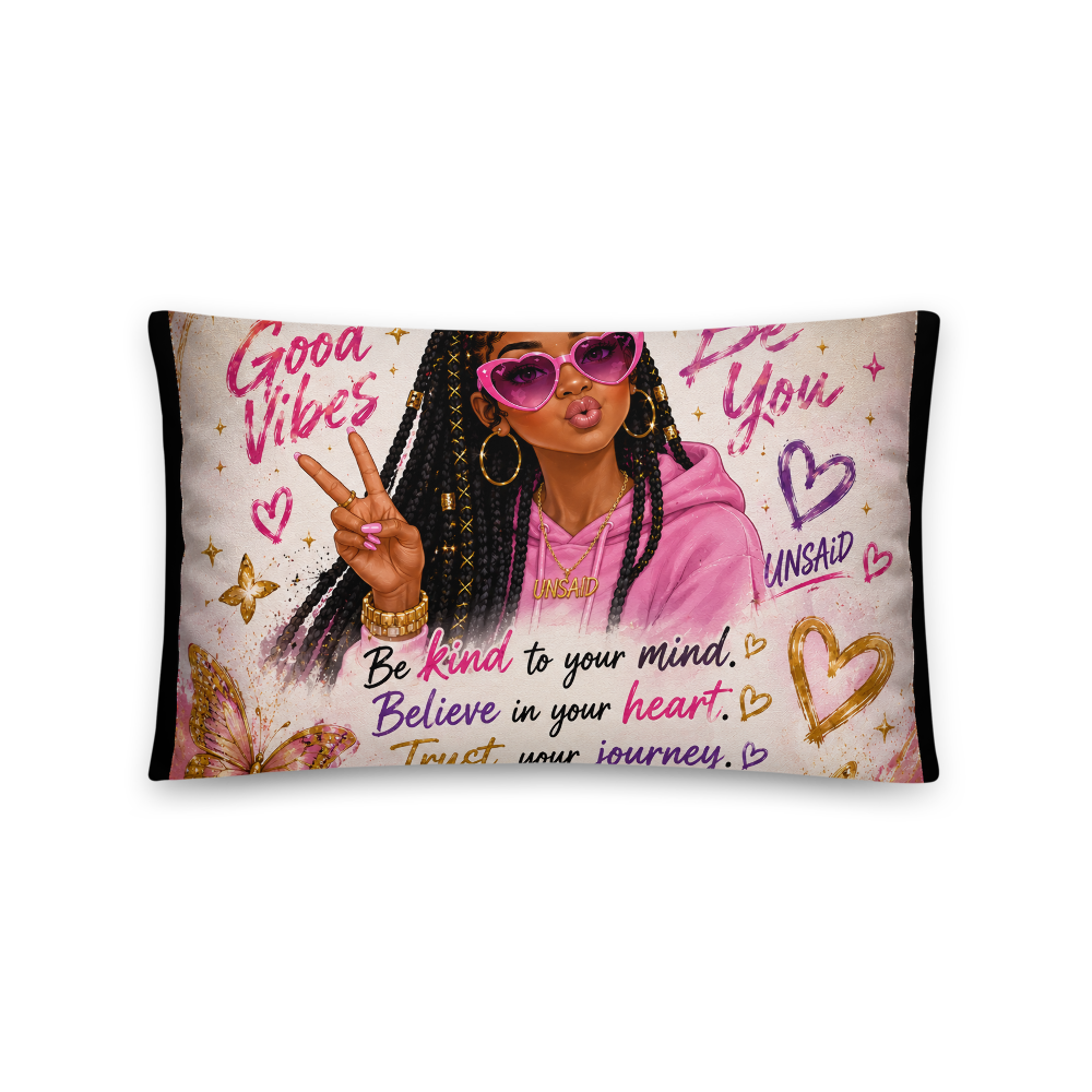 Vivid Print Comfort Pillow