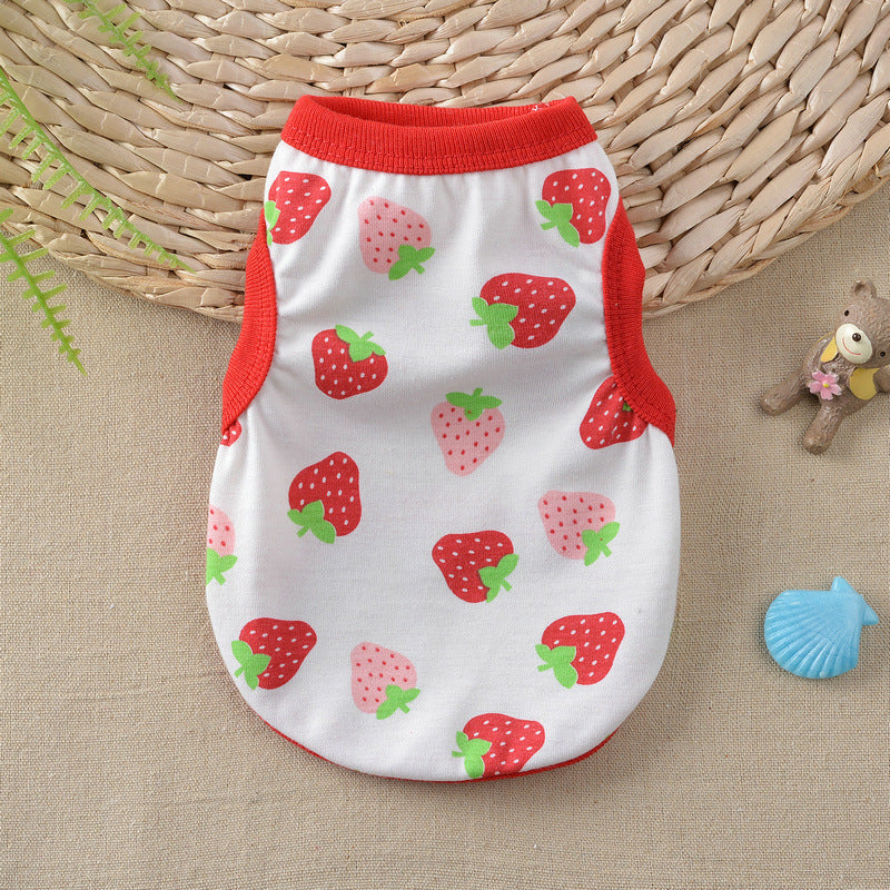 Small Dog Blossom Vest