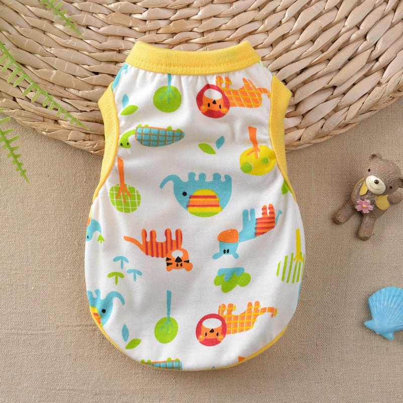 Small Dog Blossom Vest