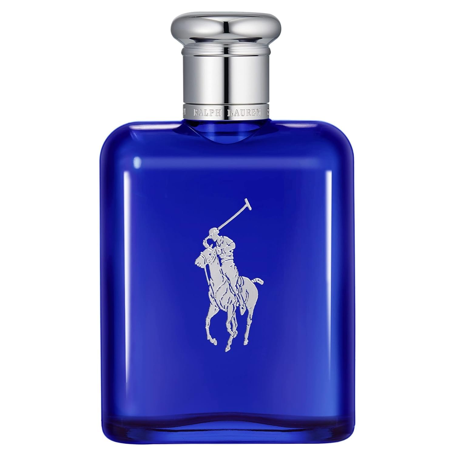 RALPH LAUREN FRAGRANCES (4.2 Fl Oz (Pack of 1) )- Polo Blue - Eau de Toilette - Men's Cologne - Aquatic & Fresh - With Citrus, Sage, and Suede - Medium Intensity