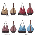 Color: Wine Red - ALBA A Line Shoulder Bag by Journey Collection