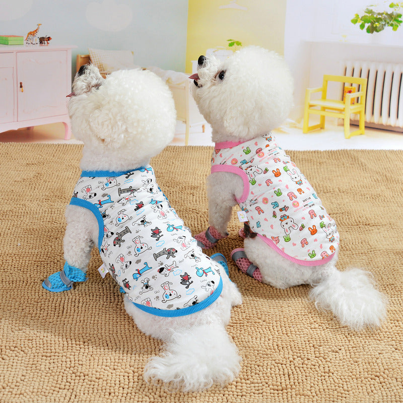 Small Dog Blossom Vest