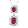 S925 Silver Needle Simulation Jewelry Accessory Set