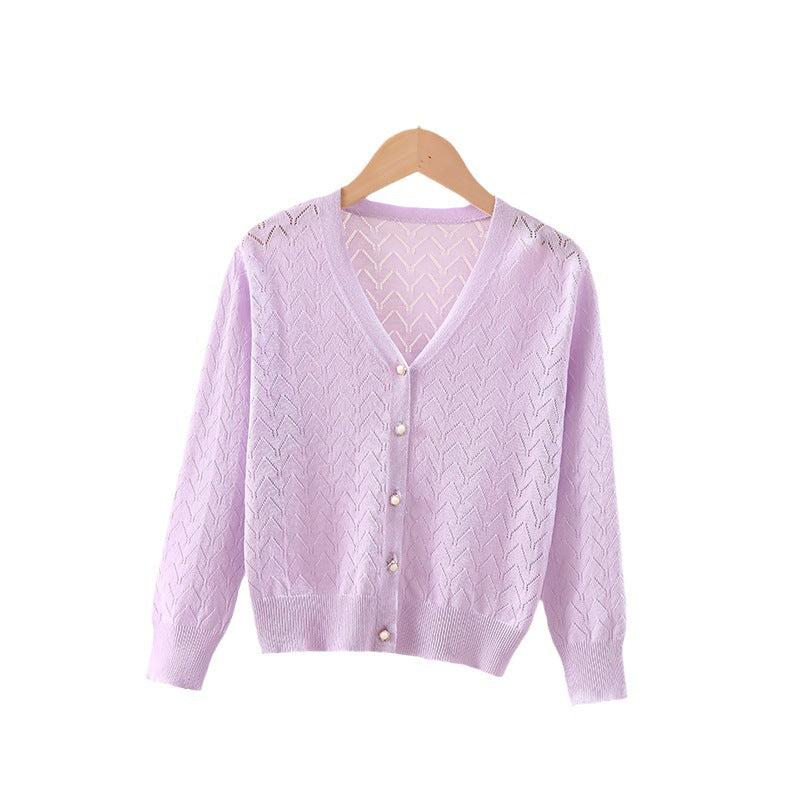 Kids' UV Protection Knit Jacket